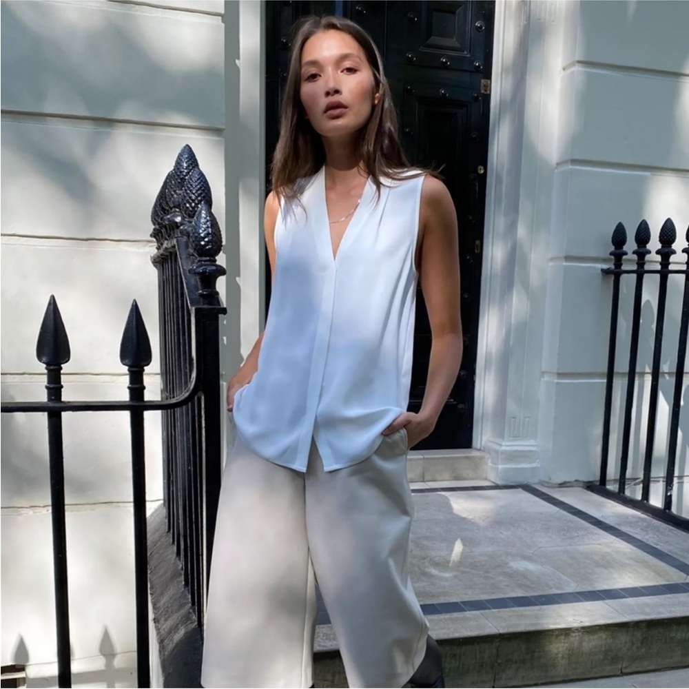 Aritzia - Babaton Power Blouse in Black